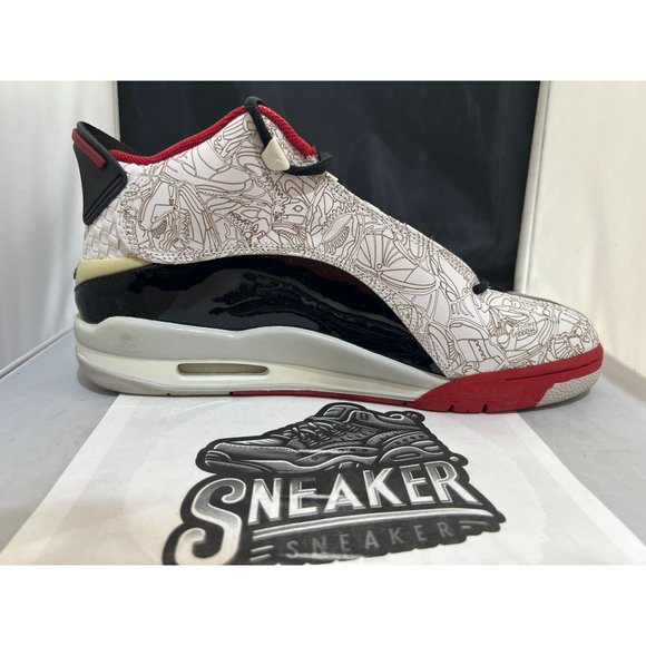 Jordan Dub Zero 'Varsity Red' 2005 -  311046-103 Men's size 11.5 - Picture 2 of 10